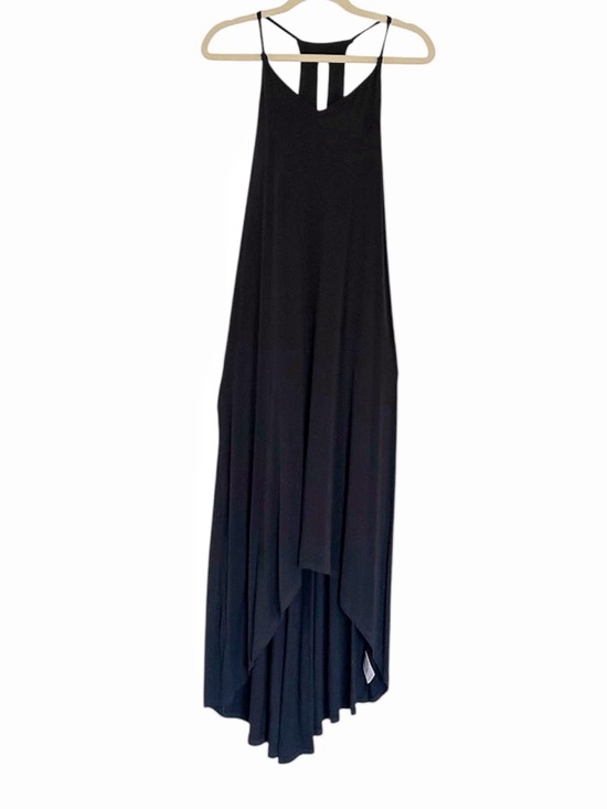 Nicole Miller Dresses & Skirts - Nicole Miller High Low Maxi Dress Size Small Black Rayon Spandex Stretch